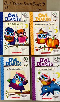 Owl Diaries Series Bundle #3 by Rebecca Elliott. Softcover  (Ch-FIC)