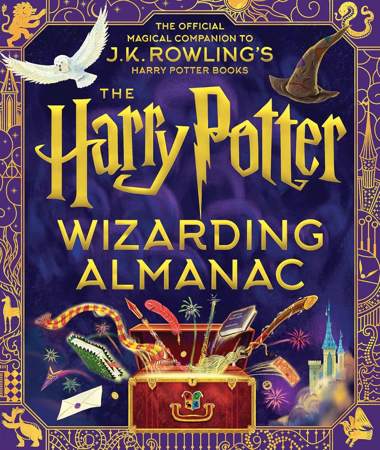 Harry Potter Wizarding Almanac: The Official Magical Companion to J.K. Rowling's Harry Potter Books by J. K. Rowling (Author), Peter Goes, and Louise Lockhart 2023. Hardcover (Ch-FIC)