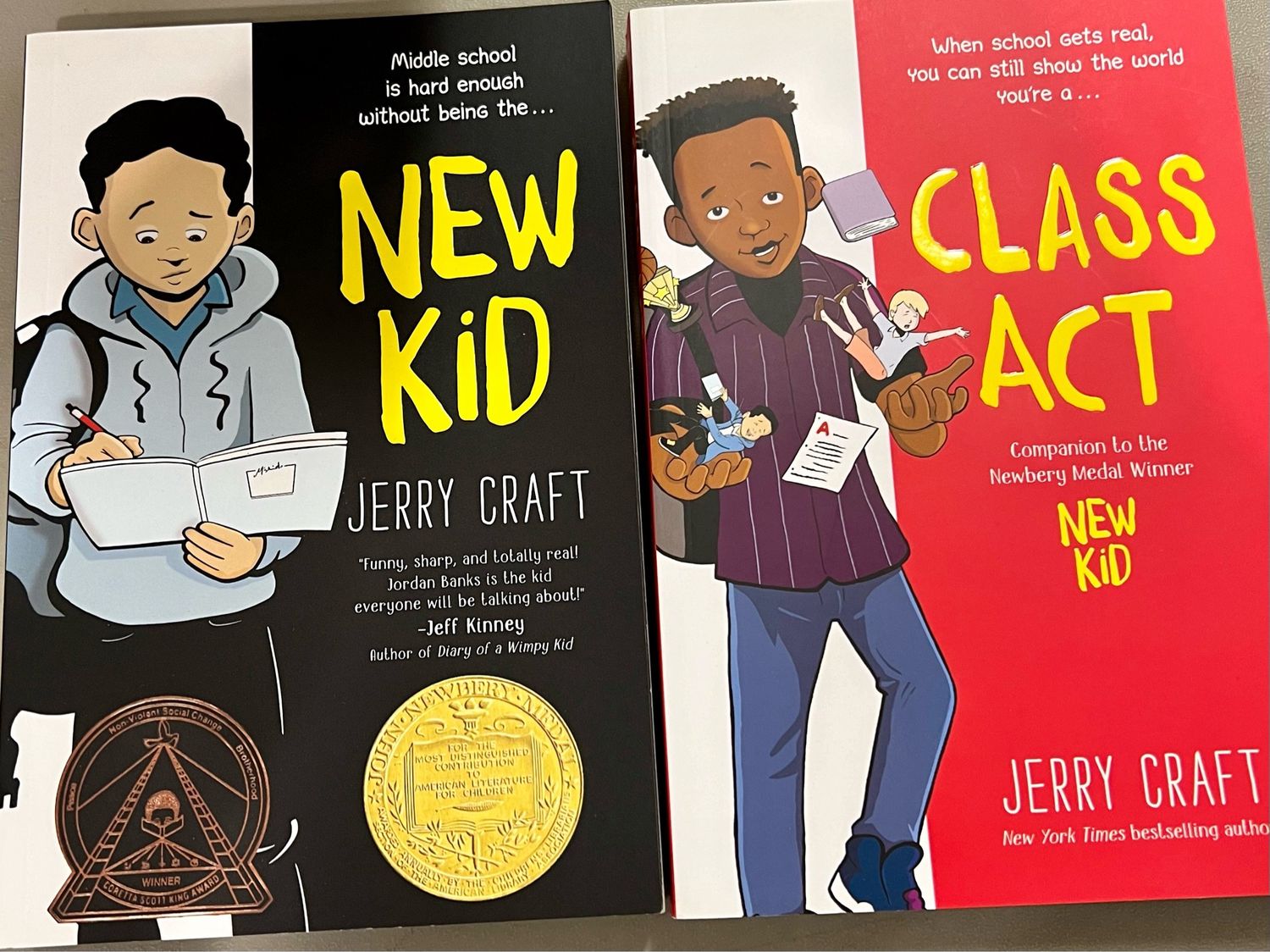 Jerry Craft Bundle. Full-Color Graphic Novel. Softcover Ch-FIC)