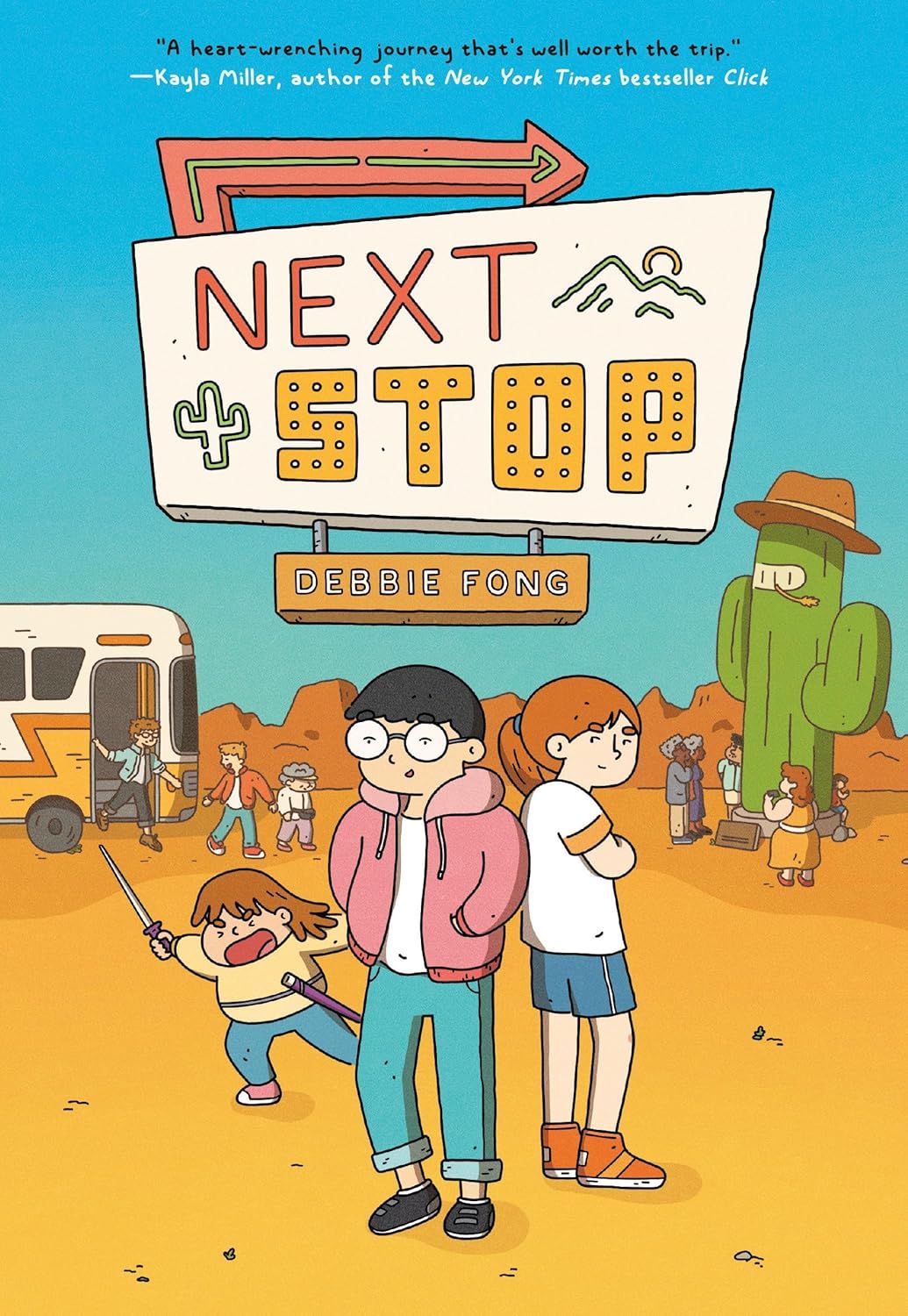 Next Stop by Debbie Fong. 2024. Softcover Graphic Novel. (Ch-FIC)