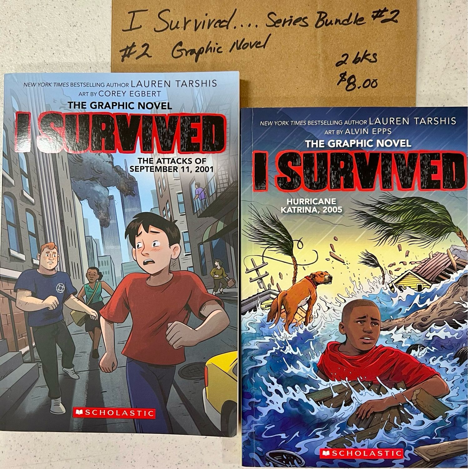 I Survived…. Graphic Novel Series Bundle #2 by Lauren Tarshis, Cory Egbert, and Alvin Epps. Softcover (Ch-FIC)