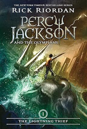 Lightning Thief, The (Percy Jackson and the Olympians, Book 1) by Rick Riordan; 2005. Hardcover (Ch-FIC)