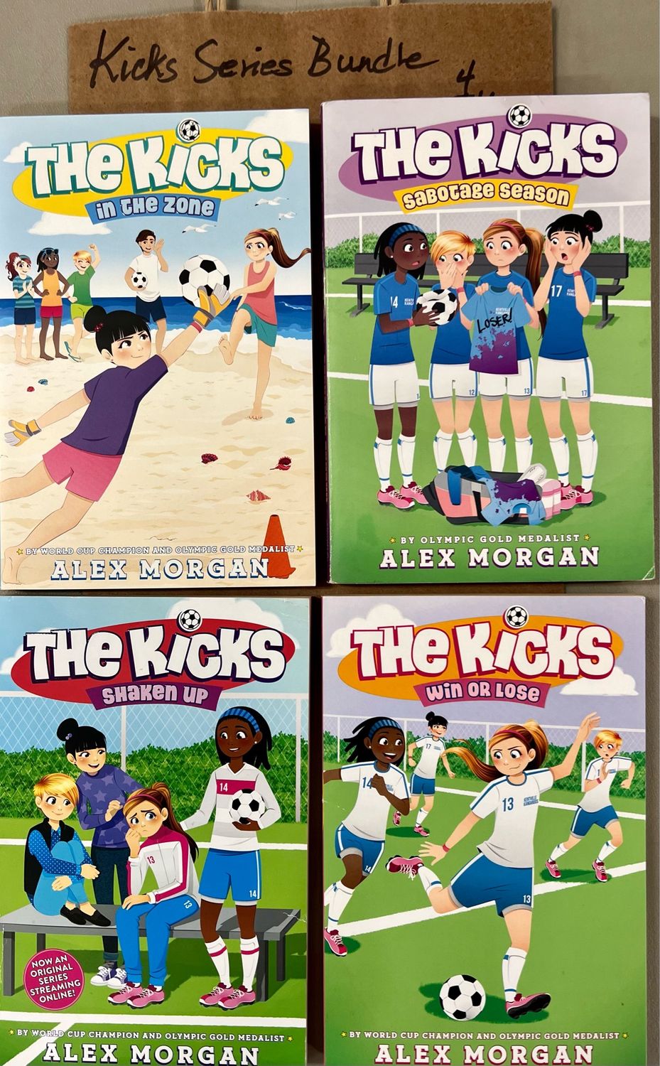 Kicks Series Bundle by Alex Morgan. Softcover (Ch-FIC)
