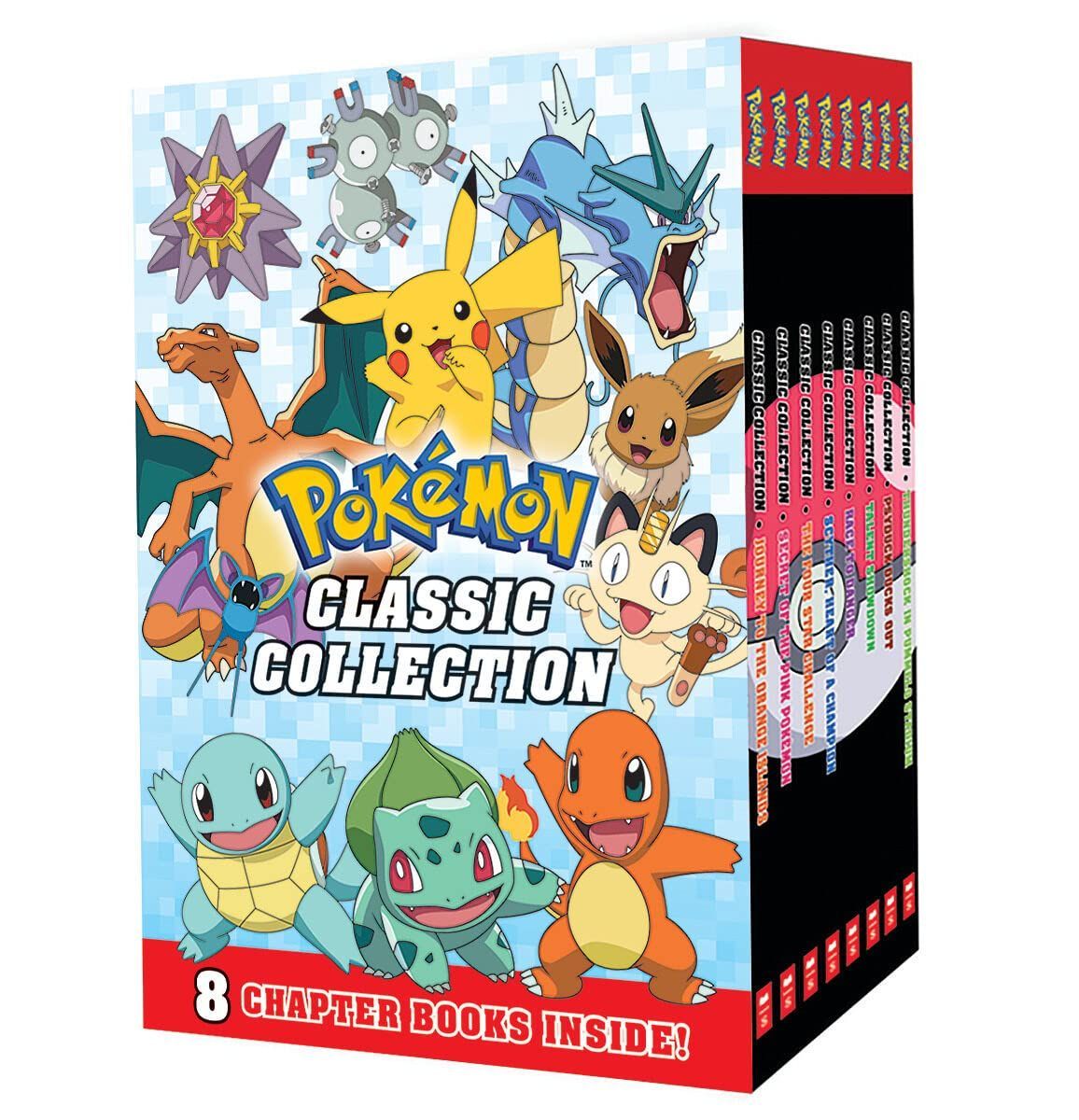 Pokemon Classic Chapter Book Collection by  S. E. Heller (Author), Tracey West (Author), Howie Dewin (Author), Sheila Sweeny (Author). 2017 Softcover Boxed Set  (Ch-FIC)