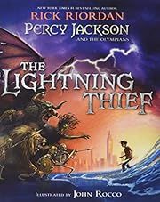 Percy Jackson and the Olympians The Lightning Thief Illustrated Edition (Percy Jackson &amp; the Olympians) by Rick Riordan; 2018. Hardcover. (Ch-FIC)