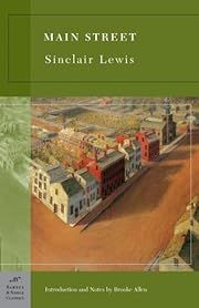 Main Street by Sinclair Lewis, Brooke Allen (Introduction, Notes); 1920/2008. Softcover. (Barnes &amp; Noble Classic) (CO)