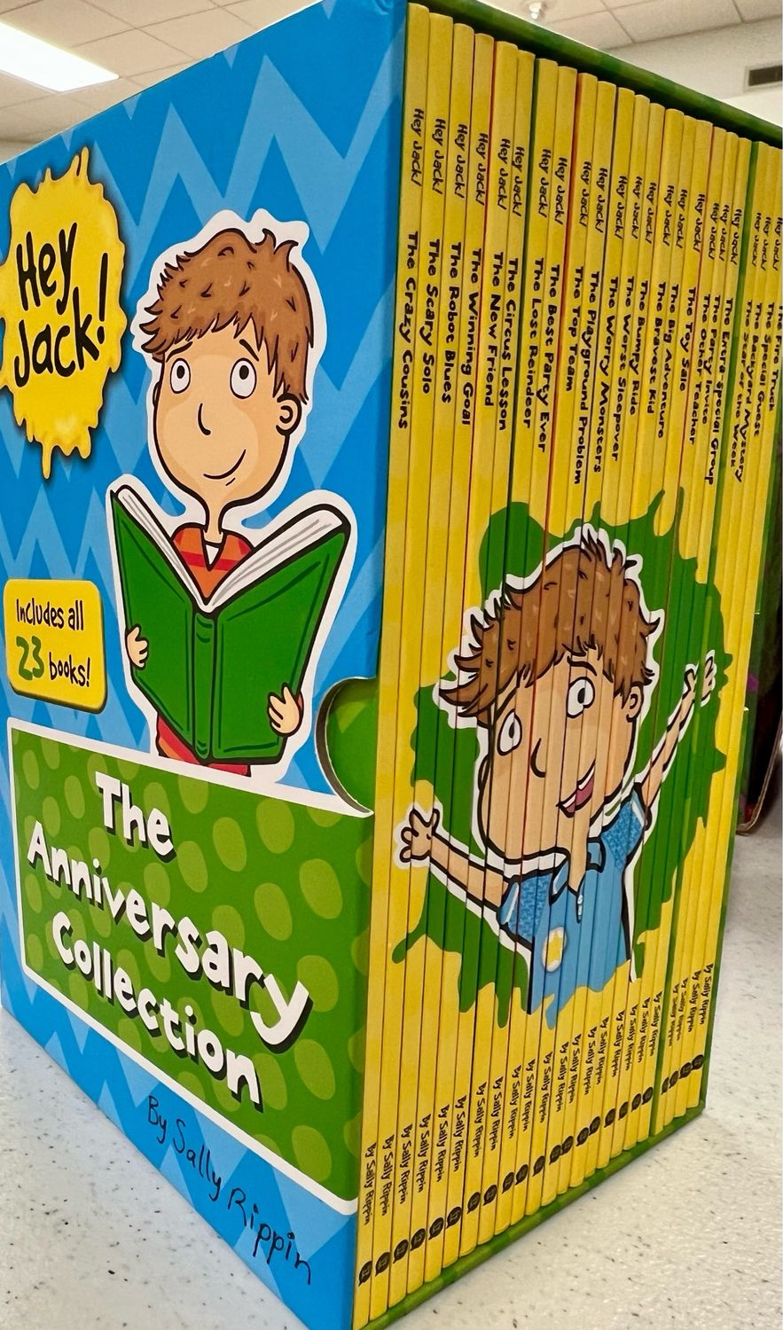 Hey Jack! The Anniversary Collection. 23 Book Boxed Set by Sally Ripplin.  2022. Softcover