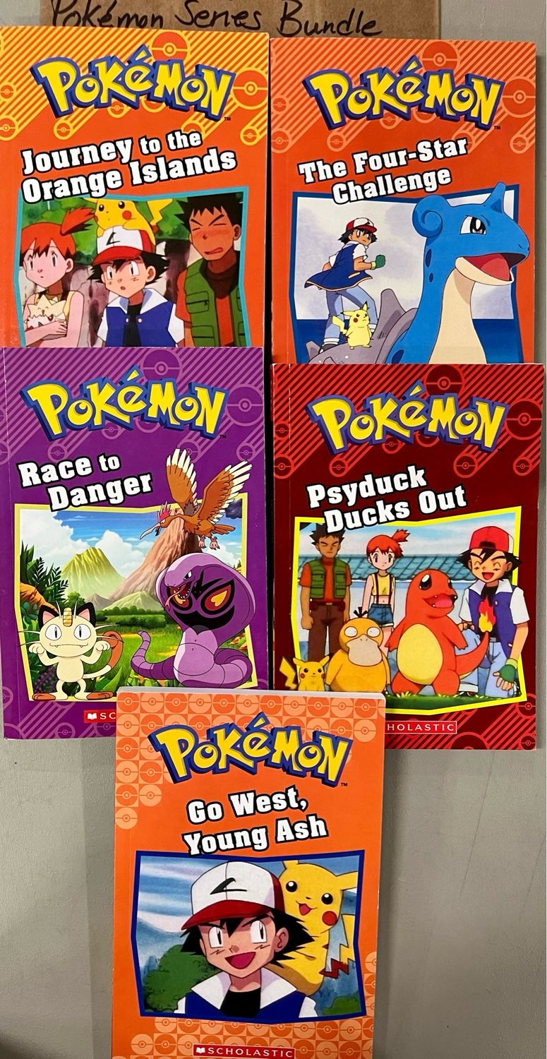 Pokemon Series Bundle adapted by Tracey West. Softcover  (Ch-FIC)