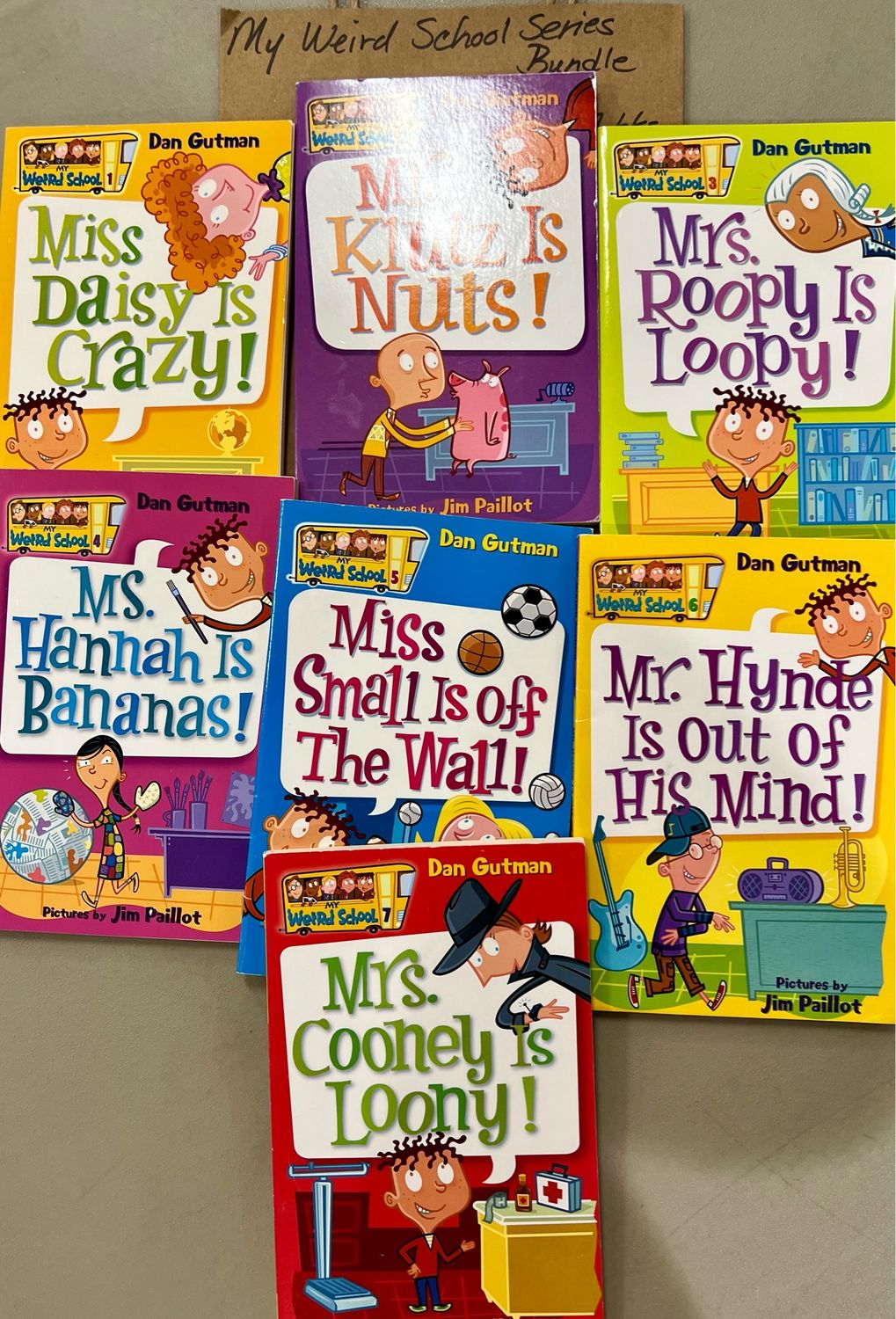 My Weird School Series Bundle by Dan Gutman. Softcover  (Ch-FIC)