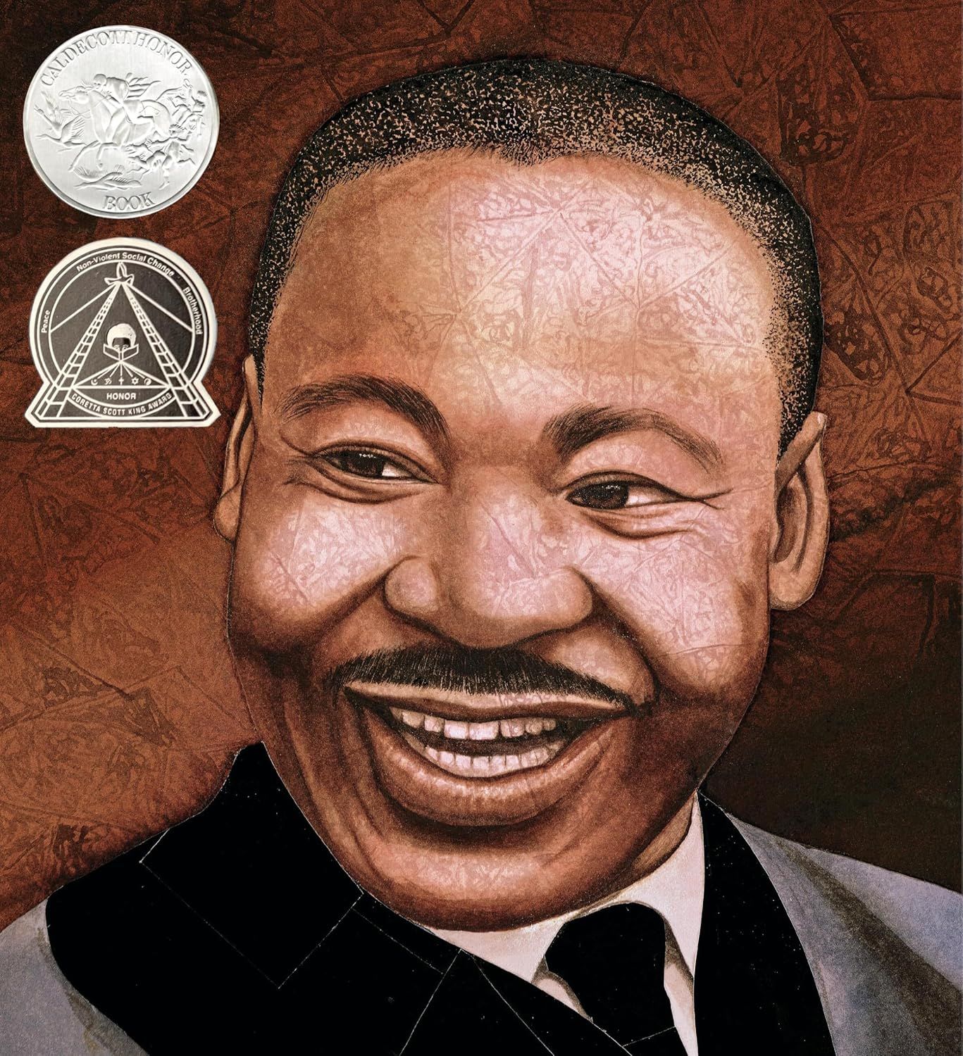 Martin's Big Words: The Life of Dr. Martin Luther King, Jr. (Caldecott Honor Book) by Doreen Rappaport and Bryan Collier. 2001. Hardcover (Ch-NF)