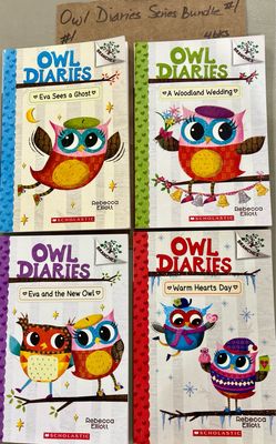 Owl Diaries Series Bundle #1 by Rebecca Elliott. Softcover  (Ch-FIC)