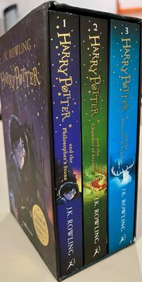 Harry Potter by J. K. Rowling.  Softcover 3 Vol Boxed Set (Ch-FIC)