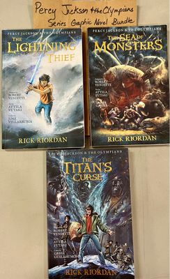 Percy Jackson &amp; The Olympians  Series Graphic Novel Bundle by Rick Riordan, Robert Venditti and Attila Futaki. Softcover (Ch-FIC)