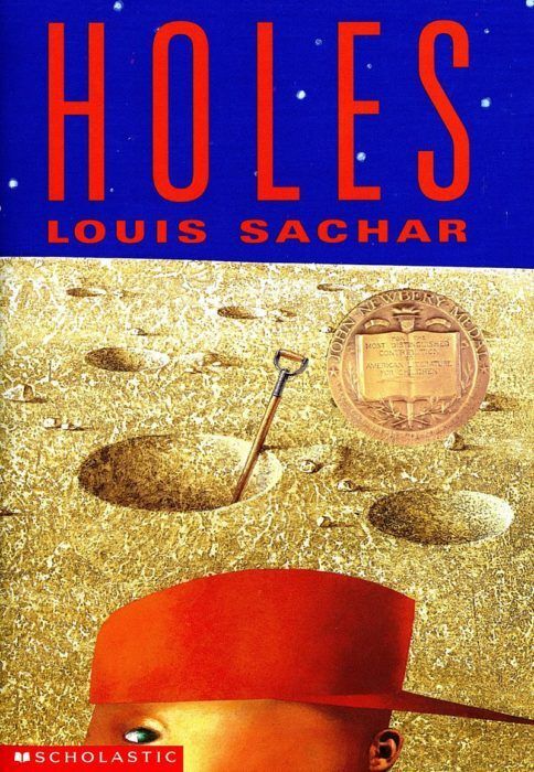 Holes by Louis Sachar. 1998. Hardcover (Ch-FIC)
