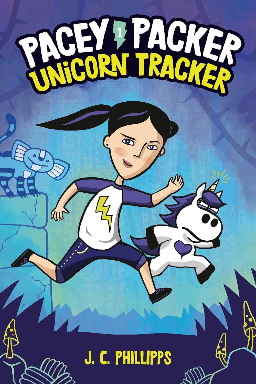 Pacey Packer: Unicorn Tracker Book 1: (A Graphic Novel) by J. C. Phillips. 2020. Hardcover (Ch-FIC)