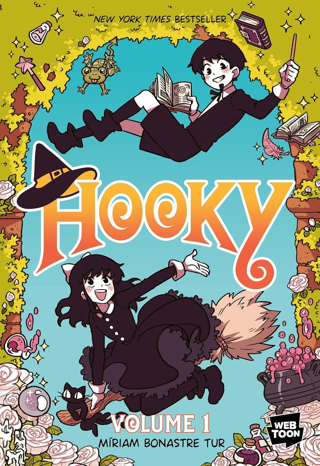 Hooky Volume 1: A Graphic Novel  by Míriam Bonastre Tur. 2021 Softcover Graphic Novel. (Ch-FIC)