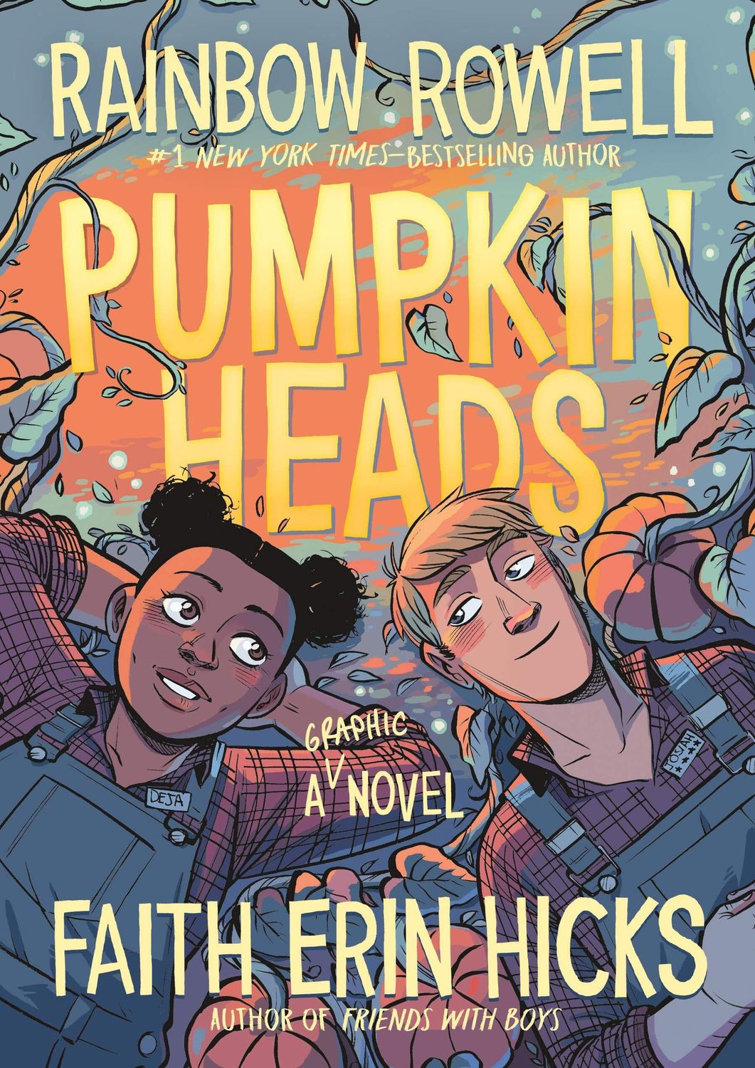 Pumpkin Heads by Faith Erin Hicks. 2019. Softcover Graphic Novel (YA)