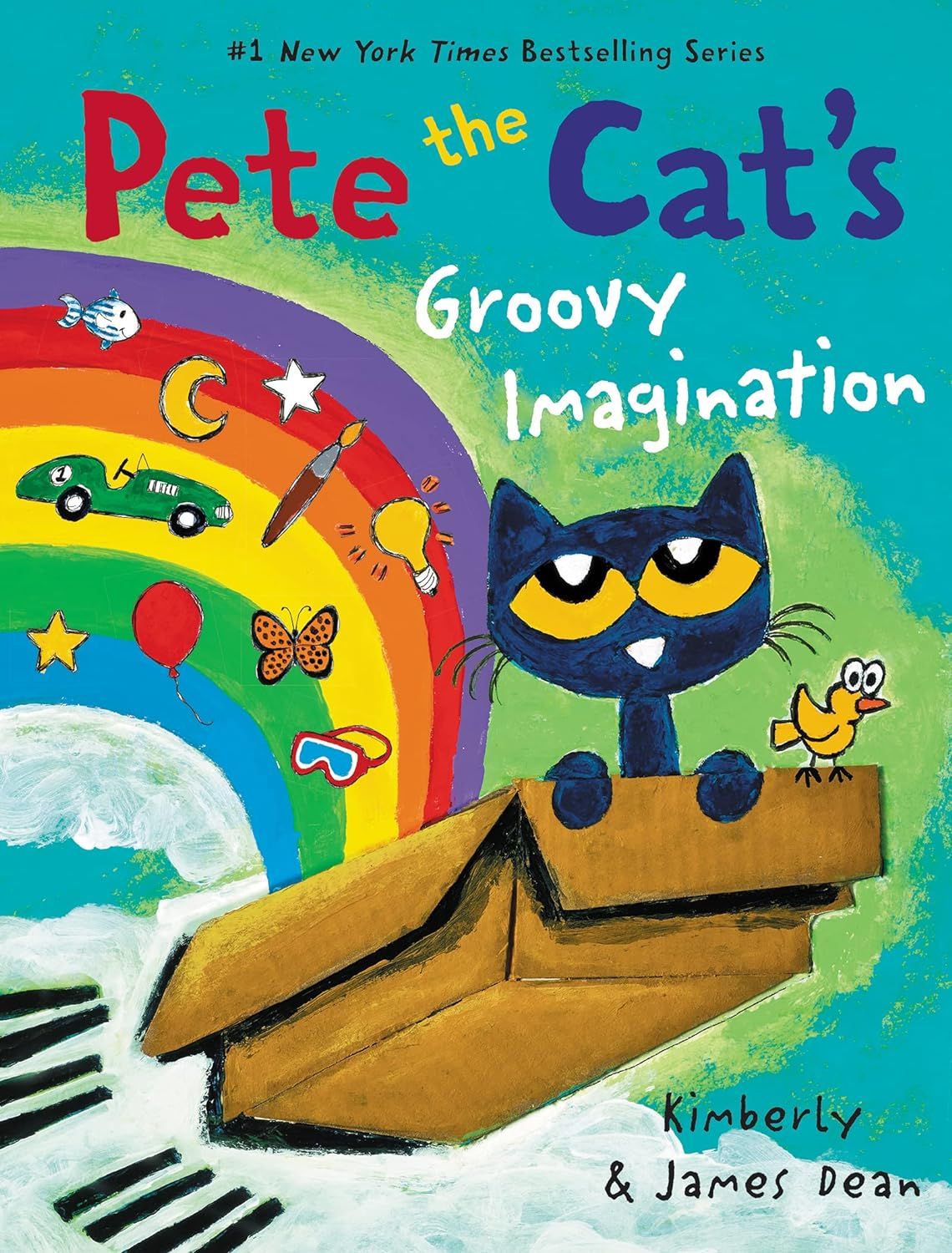Pete the Cat's Groovy Imagination by Kimberly &amp; James Dean. 2021. Hardcover (Ch-PIC)