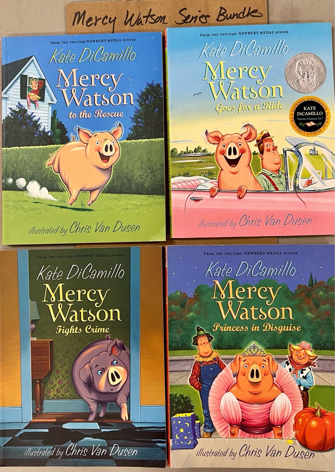 Mercy Watson Series Bundle by Kate DiCamillo and Chris Van Dusen  Softcover (Ch-FIC)