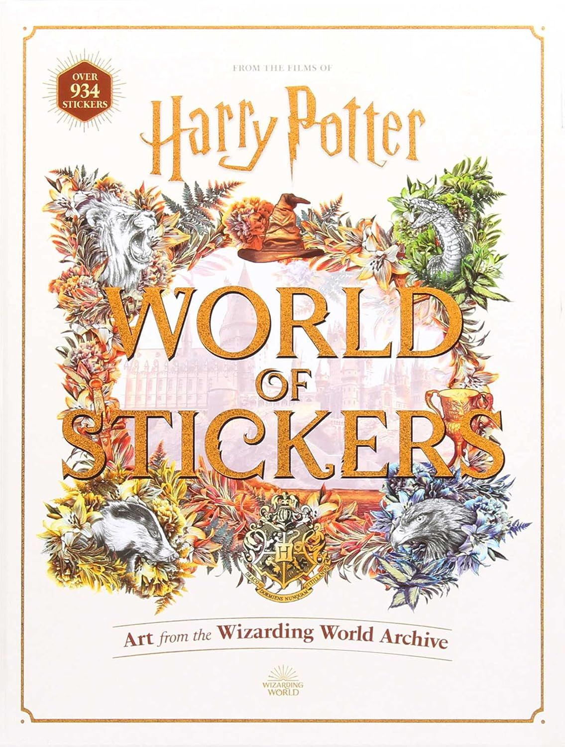 Harry Potter World of Stickers: Art from the Wizarding World Archive by Editors of Thunder Bay Press. 2021 Hardcover – Sticker Book. (Ch-NF)