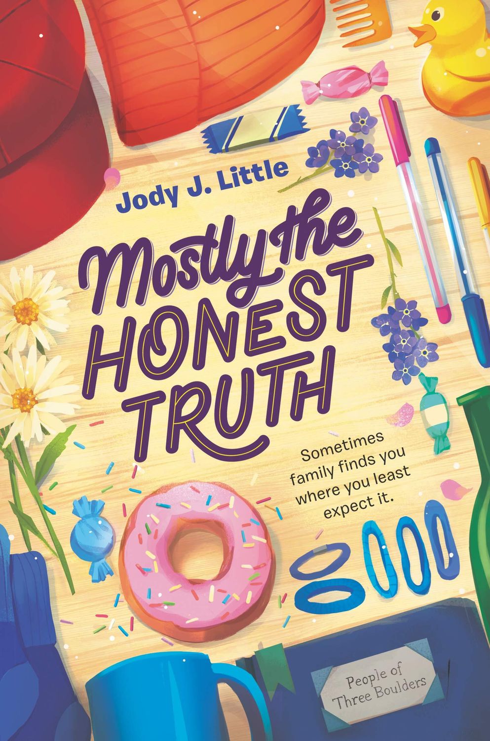 Mostly Honest Truth by Jody J. Little. 2018. Hardcover (Ch-FIC)