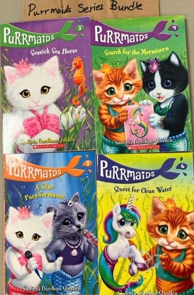 Purrmaids Series Bundle by Sudipta Bardhan-Quallen. Softcover  (Ch-FIC)