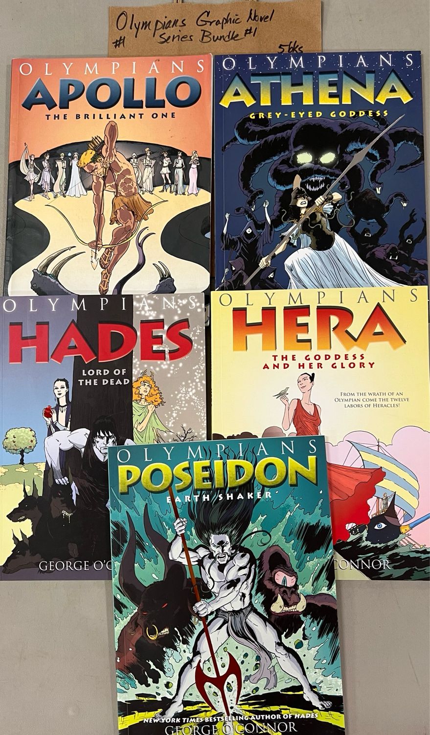 Olympians by George O'Connor Graphic Novel Bundle #1. Softcover (Ch-NF)