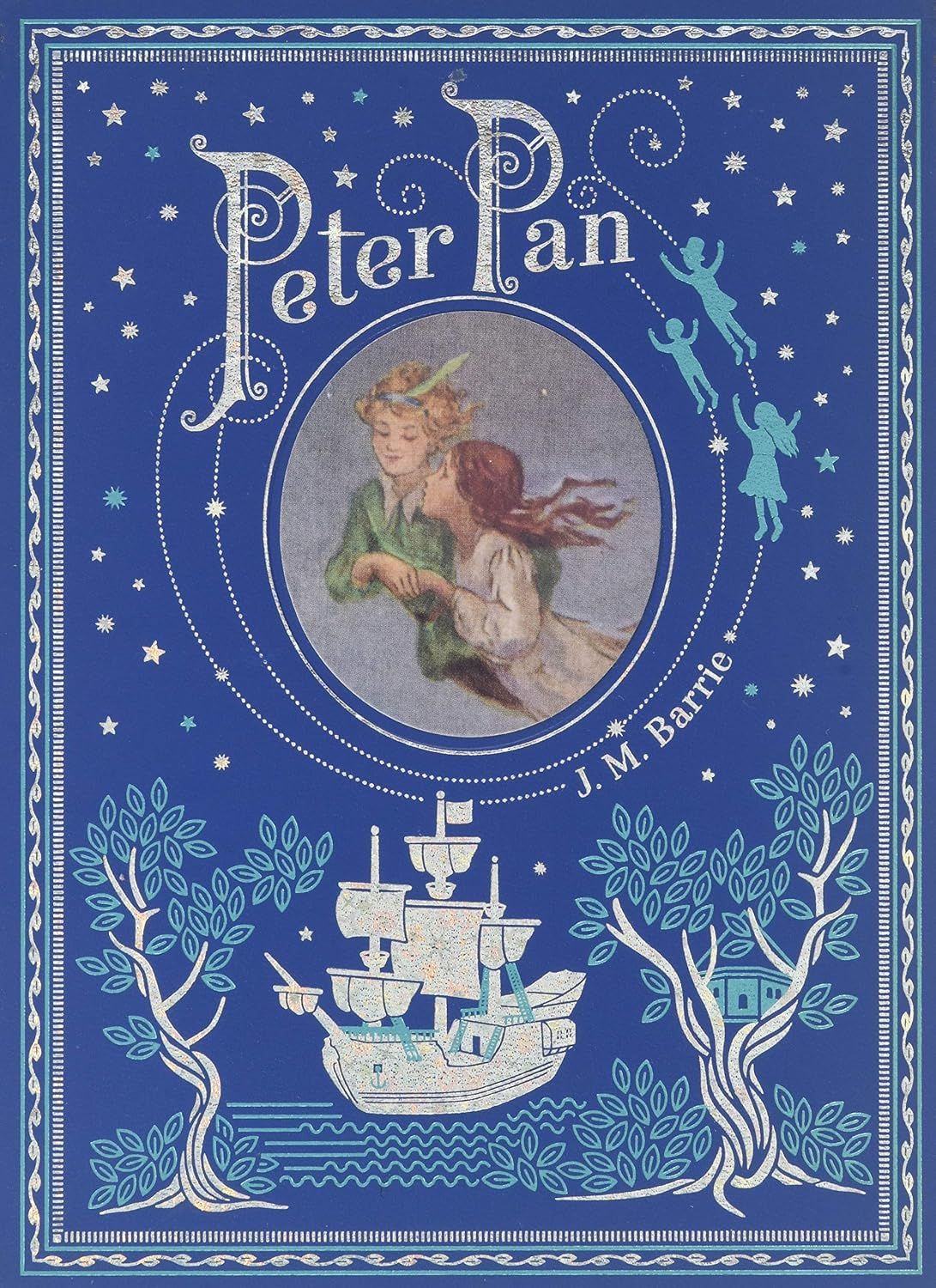 Peter Pan by J. M. Barrie.  Illustrations by F.D. Bedford and Danielle Deschenes.  2014 Hardcover (Ch-FIC)