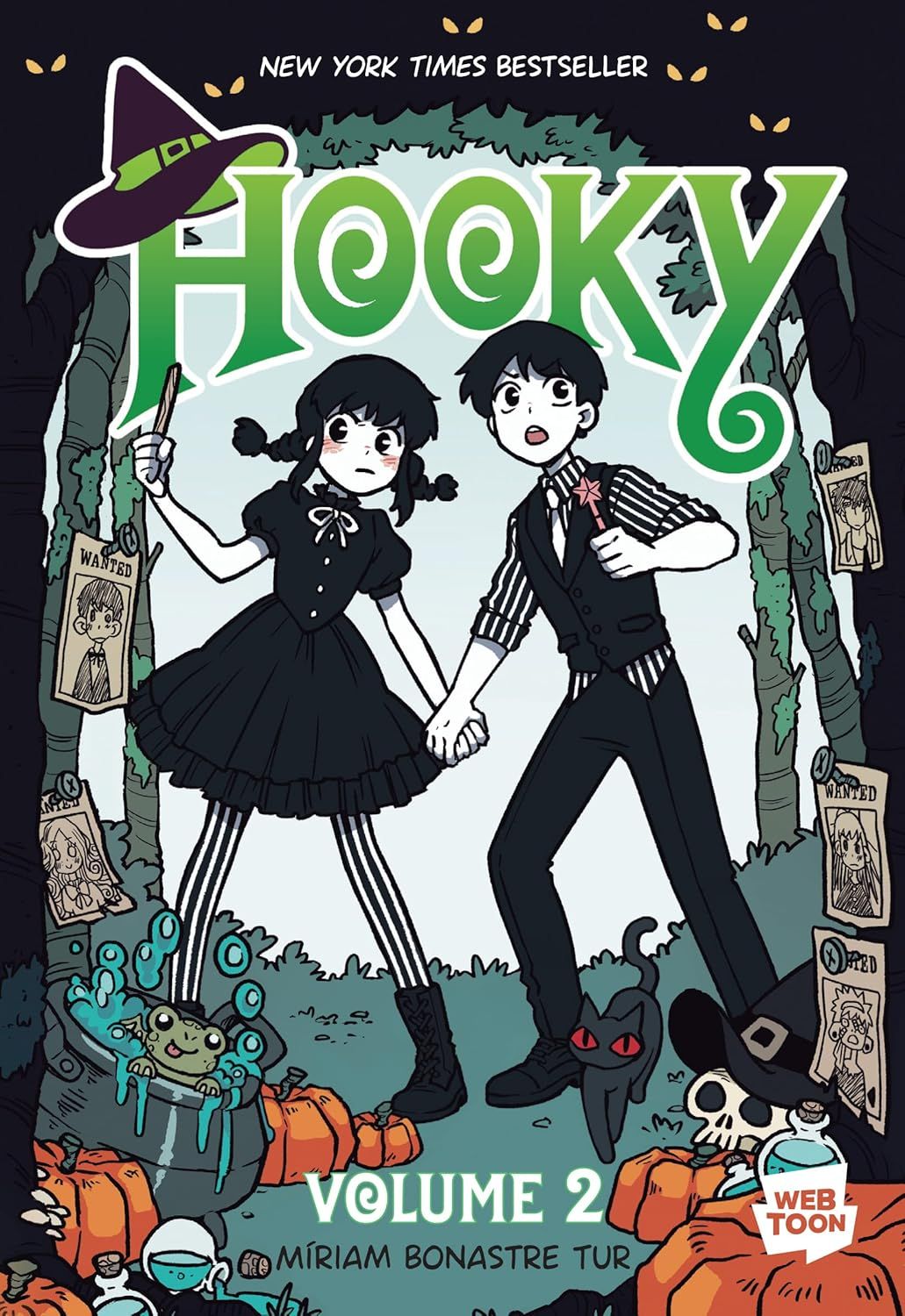 Hooky Volume 2: A Graphic Novel by Míriam Bonastre Tur. 2022 Softcover Graphic Novel (Ch-FIC)