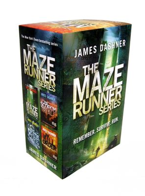 Maze Runner Series (4-Book set) by James Dashner  2014. Softcover Boxed Set (YA)