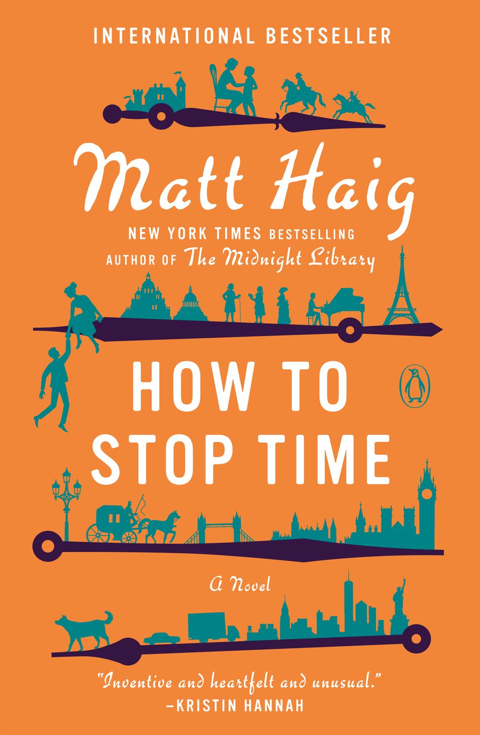 How to Stop Time by Matt Haig; 2018. Softcover.