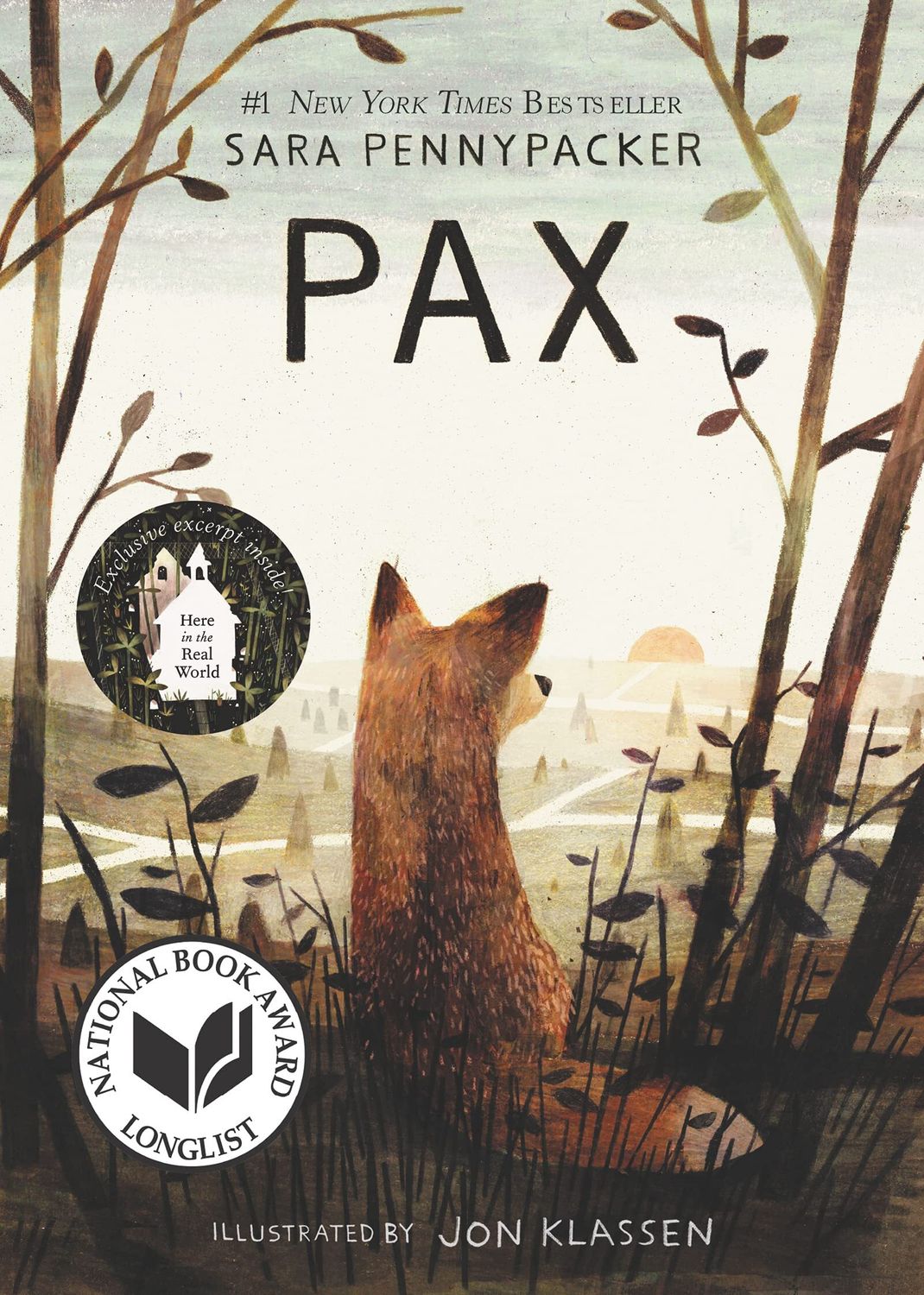 Pax by Sara Pennypacker. 2016. Hardcover (Ch-FIC)