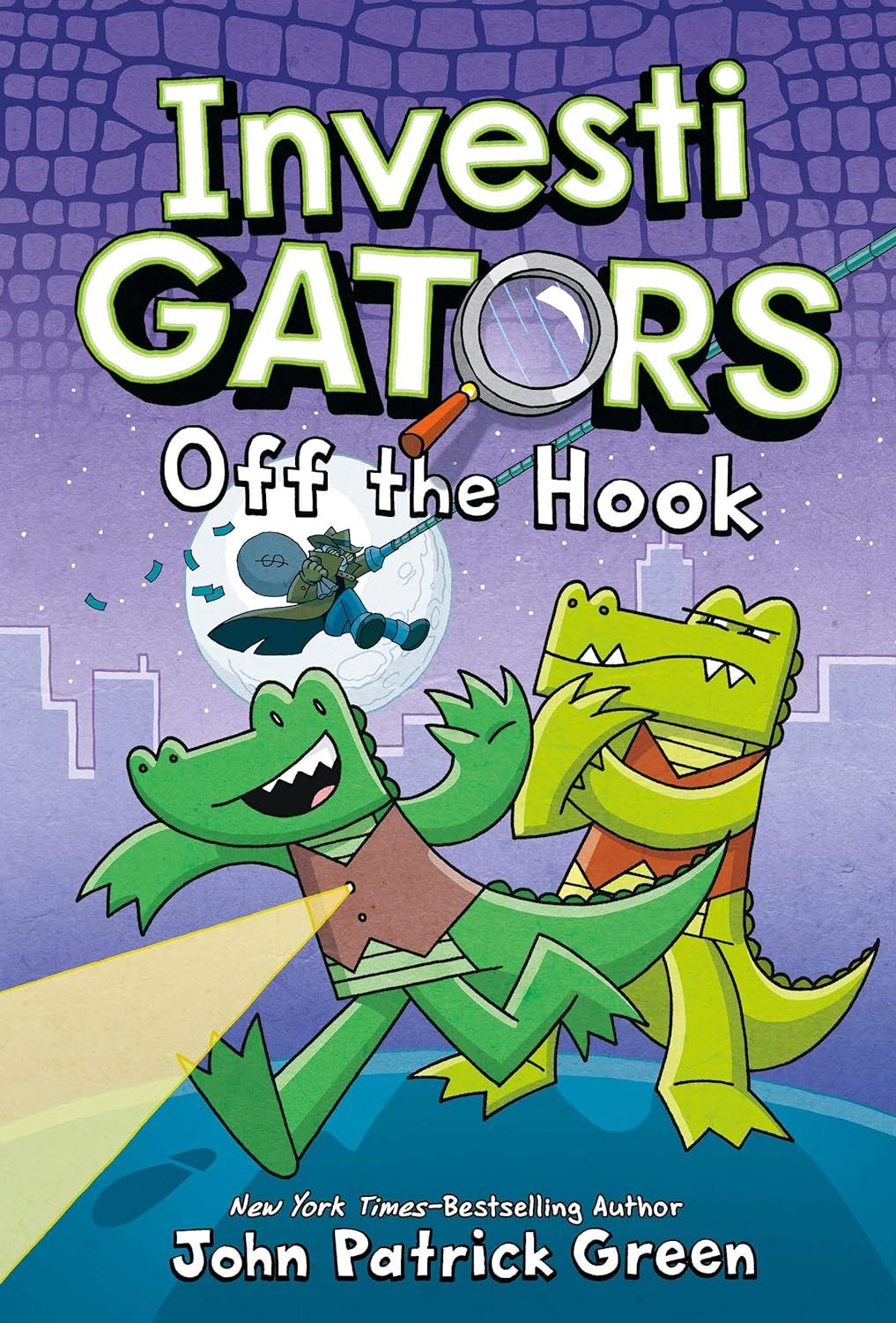 InvestiGators: Off the Hook by John Patrick Green. 2021. Graphic Novel Hardcover. (Ch-FIC)
