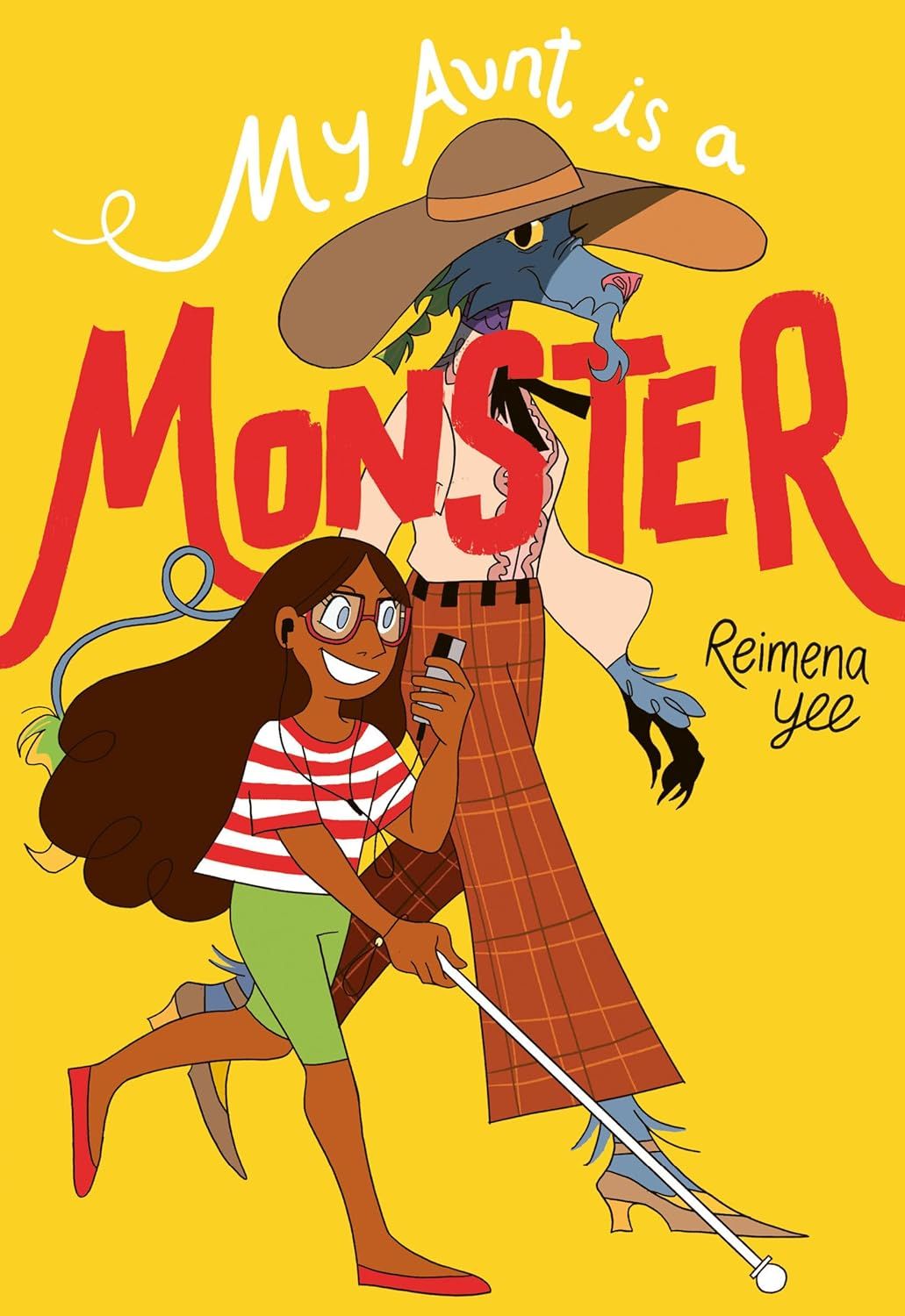 My Aunt Is a Monster by Reimena Yee. 2022 Softcover Graphic Novel (Ch-FIC)