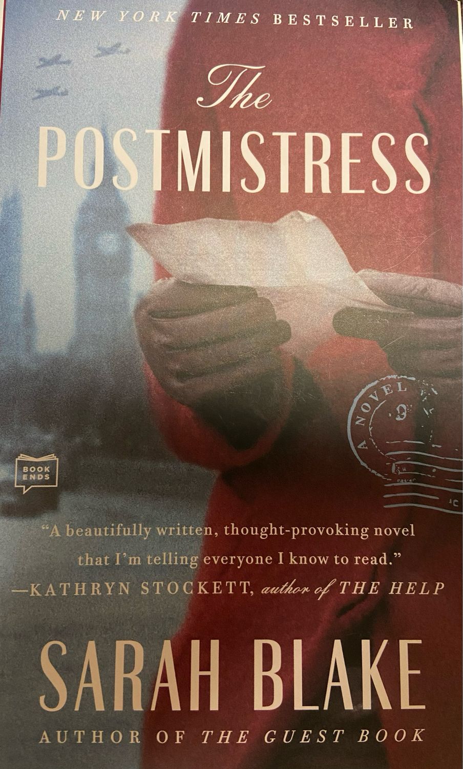Postmistress, The by Sarah Blake; 2011. Softcover