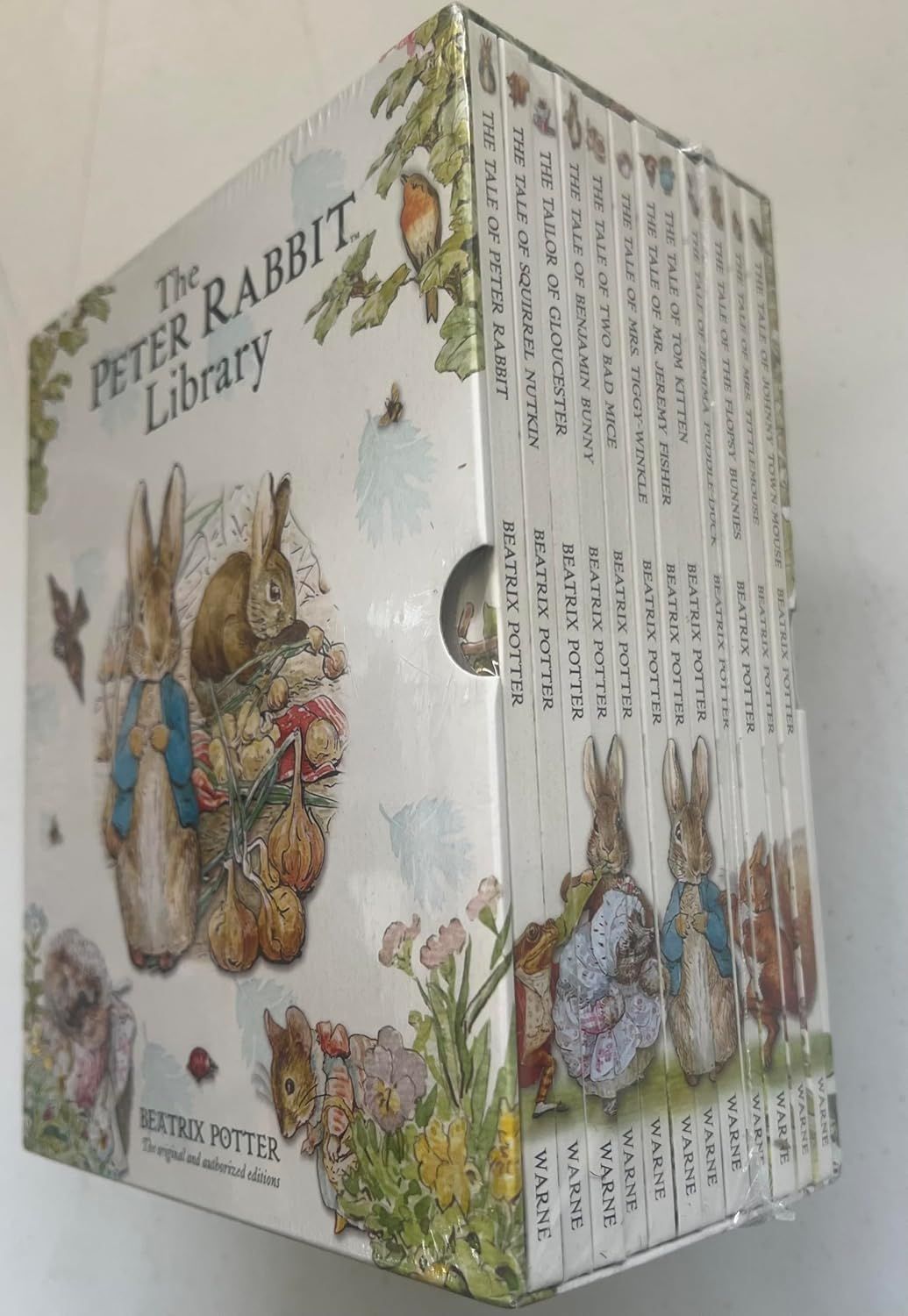 Peter Rabbit Library, The: 12 Book Box Set by Beatrix Potter  2023 Hardcover (Ch-PIC)
