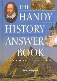 Handy History Answer Book (3rd Edition), The by David L Hudson. Jr.; 2013. Softcover.