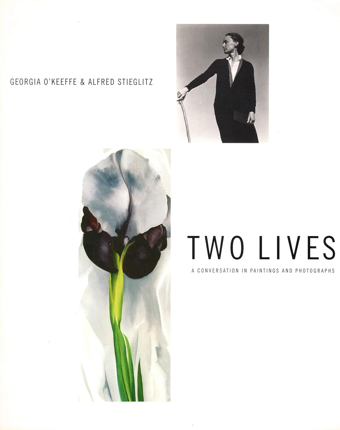 Two Lives, Georgia O'Keeffe &amp; Alfred Stieglitz: A Conversation in Paintings and Photographs by  Belinda Rathbone, et. al. 1992. Softcover. (LF)