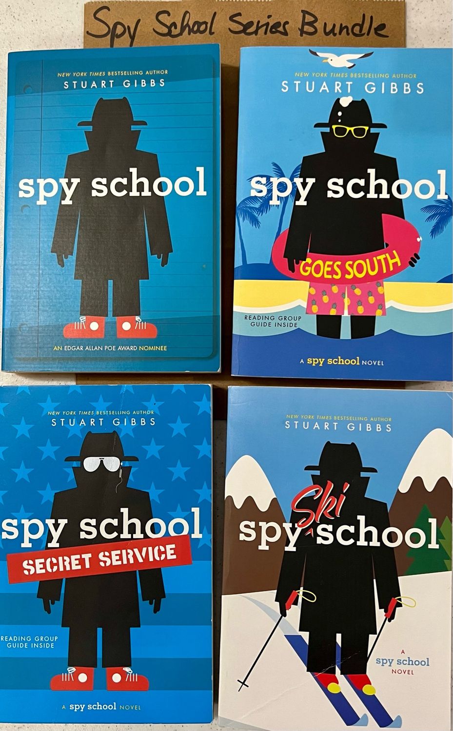 Spy School Series Bundle by Stuart Gibbs. Softcover (Ch-FIC)