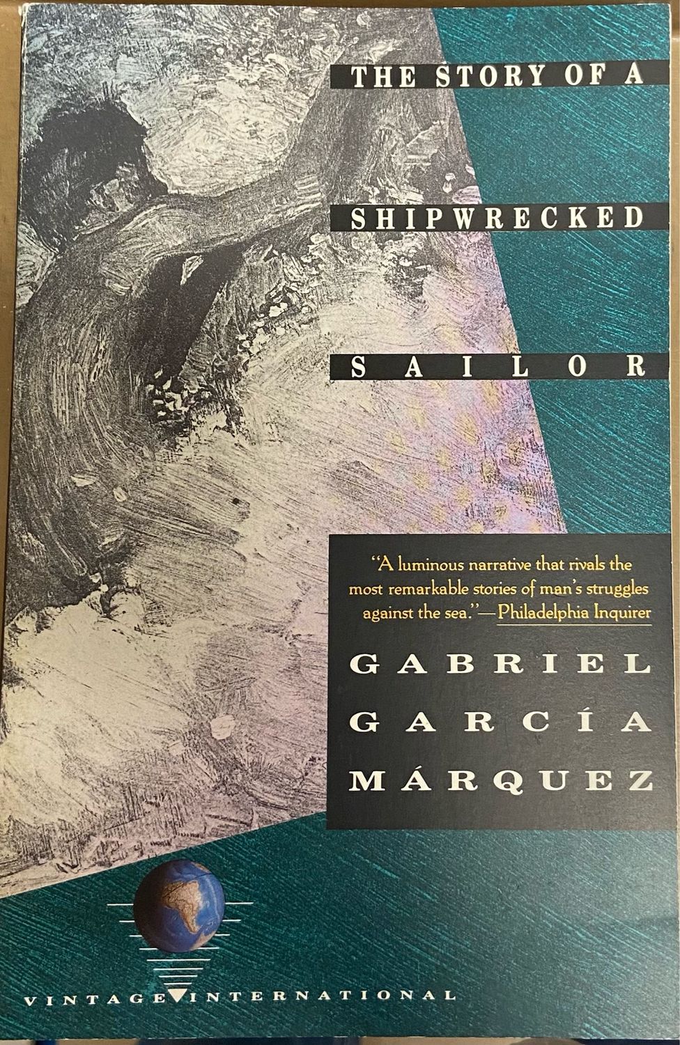 Story of a Shipwrecked Sailor, The by Gabriel Garcia Marquez, Randolph Hogan (Translator); 1955/1989. Softcover.