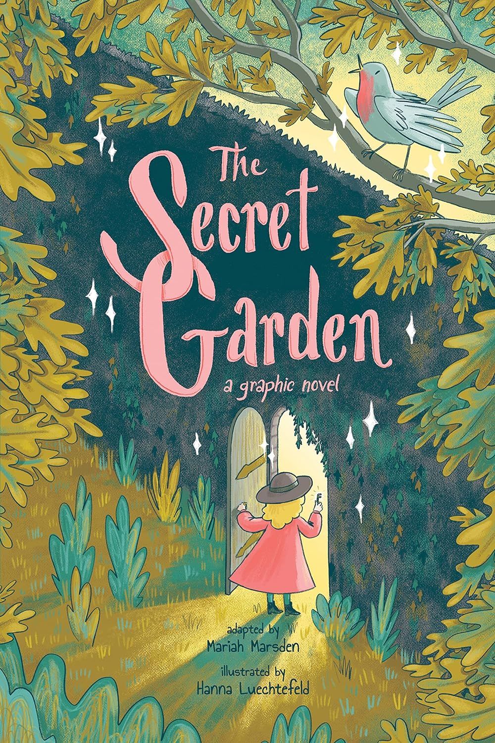 Secret Garden,The: A Graphic Novel by Mariah Marsden (Adapter), Hanna Luechtefeld (Illustrator)  2021 Softcover graphic novel (Ch-FIC)