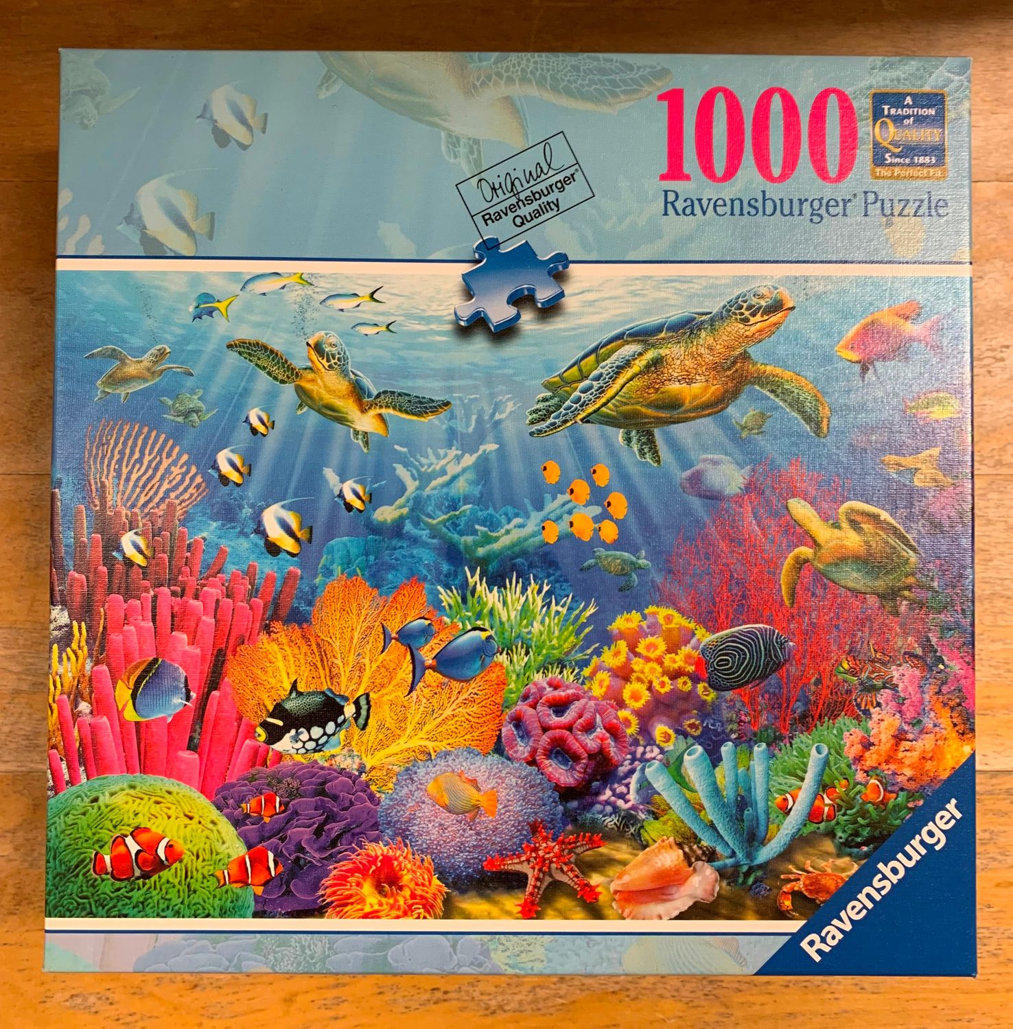 Puzzle - Tropical Waters. Ravensburger. 500 pieces.