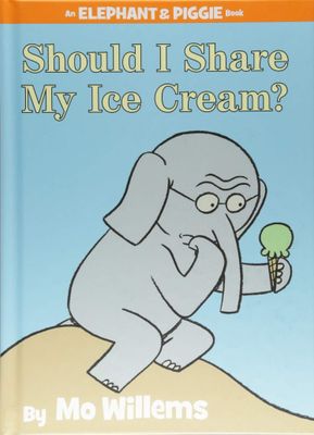 Should I Share My Ice Cream? (An Elephant and Piggie Book) by Mo Willems. 2011 Hardcover (Ch-PIC)