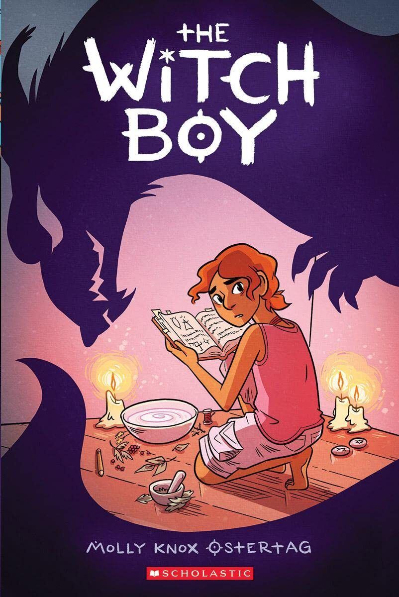 Witch Boy, The  (Witch Boy Trilogy #1) by Molly Knox Ostertag. 2017. Softcover. Graphic Novel (Ch-FIC)