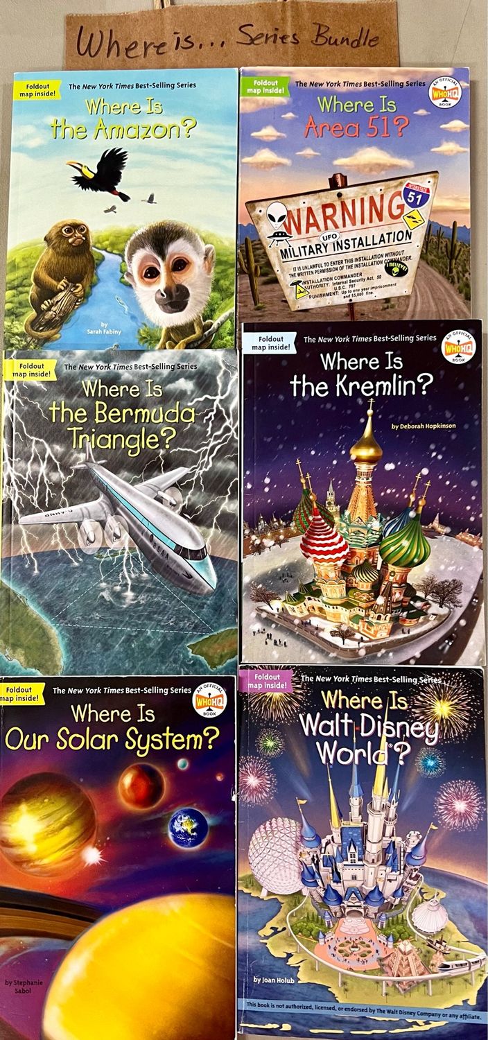 Where Is Series Bundle Softcover (Ch-NF)