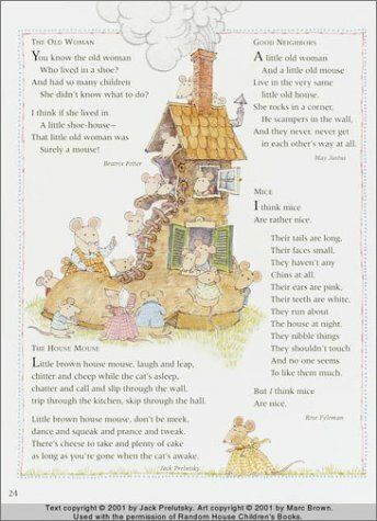 Read-Aloud Rhymes for the Very Young; selected by Jack Prelutsky. 1986. Hardcover (Ch-NF)
