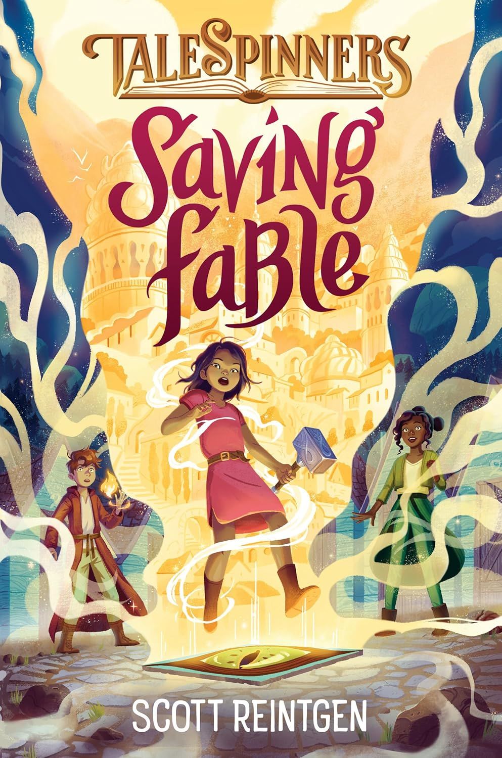 Talespinners: Saving Fable (Talespinners #1) by Scott Reintgen. 2019. Hardcover. (Ch-FIC)
