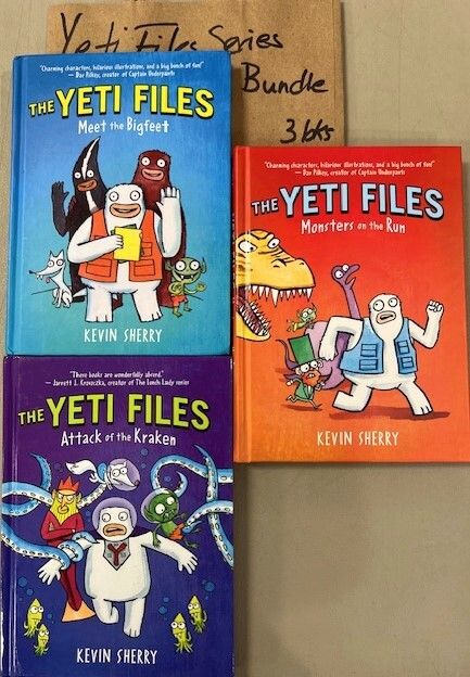 Yeti Files Series Bundle by Kevin Sherry. Hardcover  (Ch-FIC)