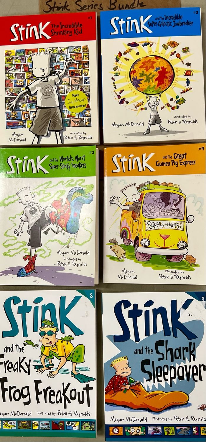 Stink Series Bundle by Megan McDonald. Softcover  (Ch-FIC)
