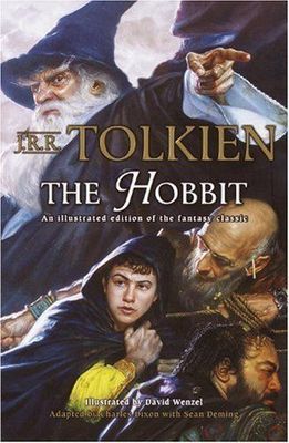 The Hobbit by J R R Tolkien (Adaptation) by Charles Dixon (Author), David Wenzel (Illustrator). 1990. Softcover Graphic Novel (YA)